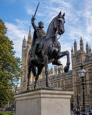 Richard Løvehjerte statue London